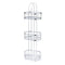 3 Tier Floor Standing Oval Chrome Bathroom Caddy